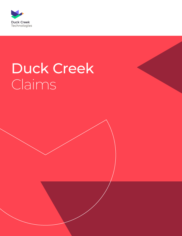 Download the Duck Creek Claims Brochure